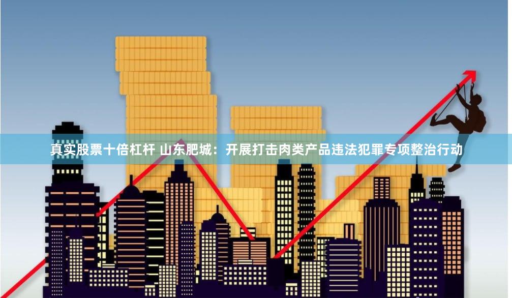 真实股票十倍杠杆 山东肥城：开展打击肉类产品违法犯罪专项整治行动