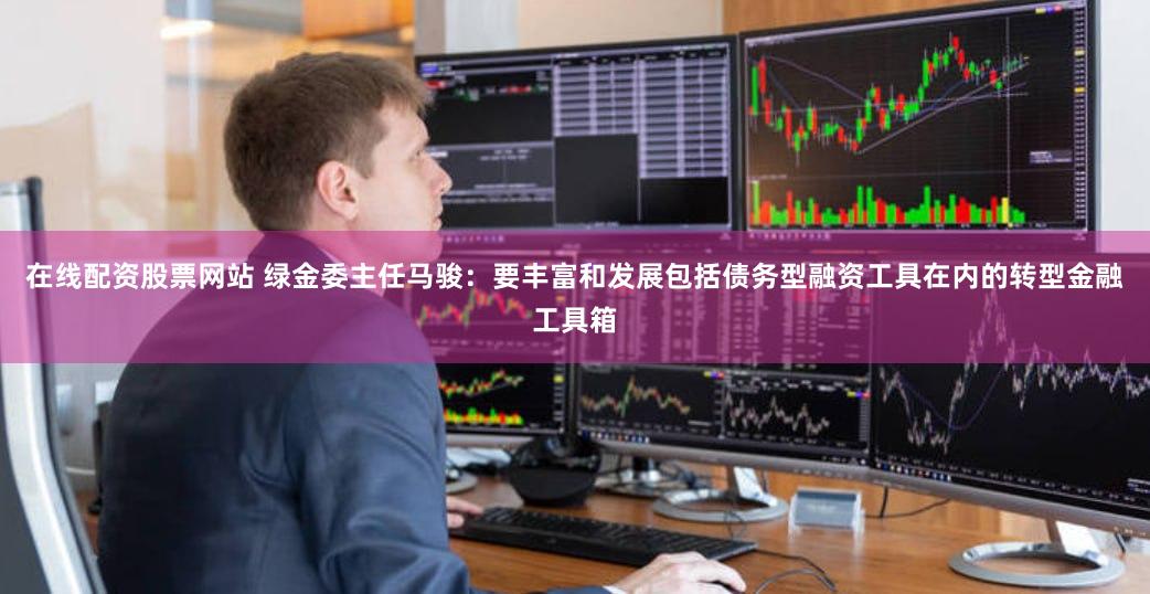 在线配资股票网站 绿金委主任马骏：要丰富和发展包括债务型融资工具在内的转型金融工具箱